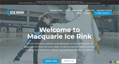 Desktop Screenshot of macquarieicerink.com.au
